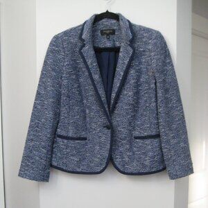 Talbots short style tweed blazer